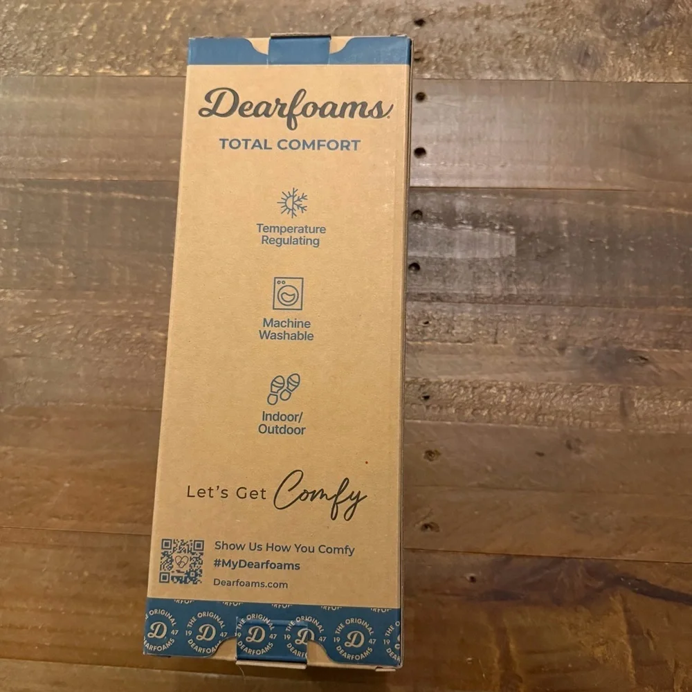 Dearfoams Sand Slippers with Plush Lining - Picture 5 of 5